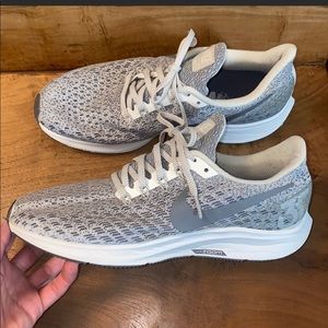 Nike grey and white pegasus.